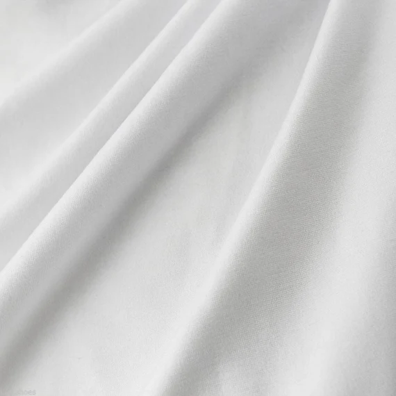 breathable natural white fabric for comfort wear